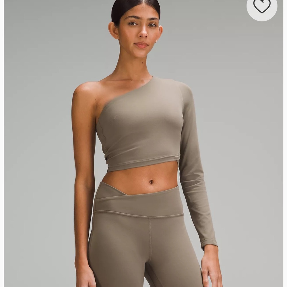 Lululemon align one shoulder shirt